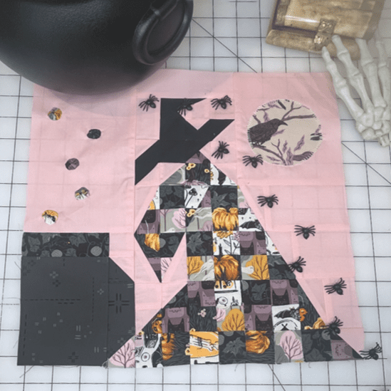 Bubbling Brew Block Nocturnal Soul Stitchery QAL